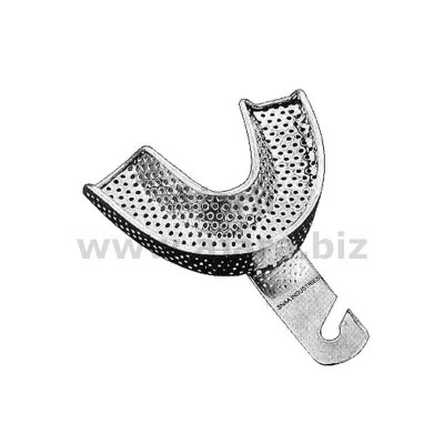 Impression Tray, English Pattern, Perforated, Lower