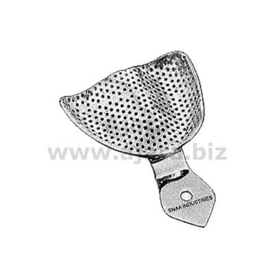 Impression Tray, Perforated Full Denture, Upper, XL