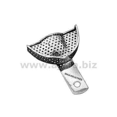 Impression Tray for Crown and Bridge Work, Perforated, Upper, U1P